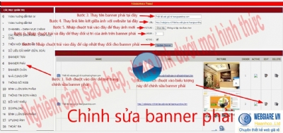 6. Banner phải: hướng dẫn chỉnh sửa
