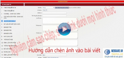 3.2. Hướng dẫn đưa và xóa ảnh trong bài viết