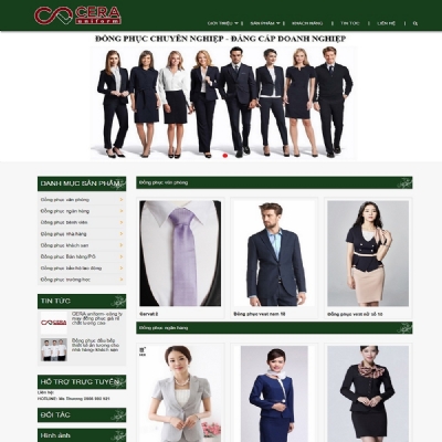 Thiết kế web giá rẻ công ty TNHH VINAMIKA Việt Nam