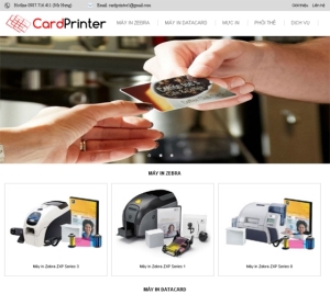 Thiết kế web giá rẻ Card Printer