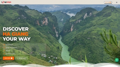 Thiết kế web giá rẻ hagiangloopways.com