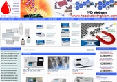 Thiết kế web giá rẻ hóa chất xét nghiệm Việt Nam