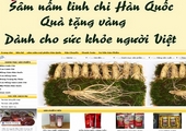 Thiết kế web site: SAMNAMMYPHAM.VN