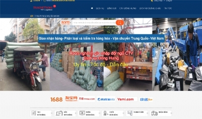Thiết kế website Thương mại Trung Việt