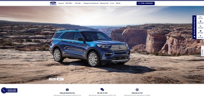 Thiết kế web giá rẻ FORD THÁI BÌNH VN