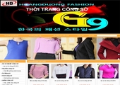 Thiết kế web site: THOITRANGCONGSOG9.COM