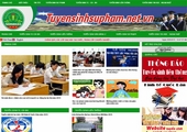Thiết kế website giá rẻ: TUYENSINHSUPHAM.NET.VN