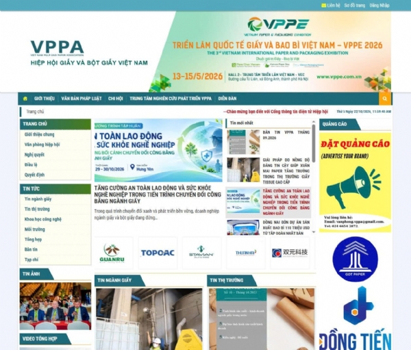 Thiết kế website VPPA.VN