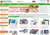 Thiết kế web giá rẻ thiết bị y tế Hà Nội