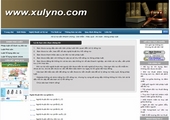 Thiết kế website xulyno.com
